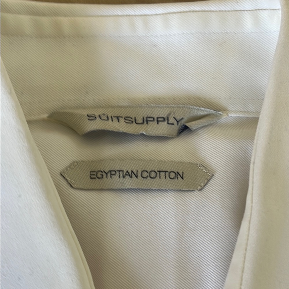 SUIT SUPPLY - NWOT Set of 3 Egyptian Cotton Button Up Shirts - Picture 5 of 6
